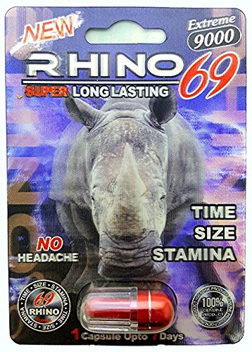RHINO 69 3D PLATINUM 9000 - 5 PACK