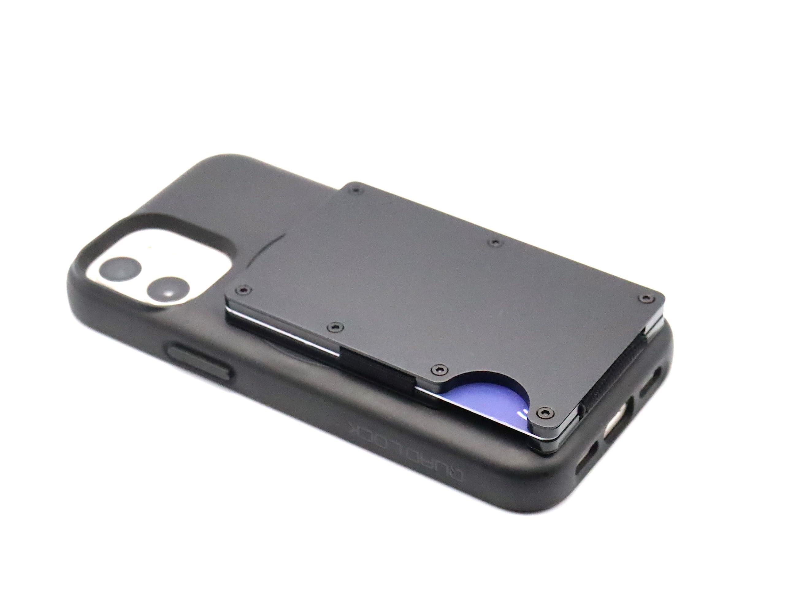 DesignUniverse Compatible with QuadLock Credit Card Wallet (Black)