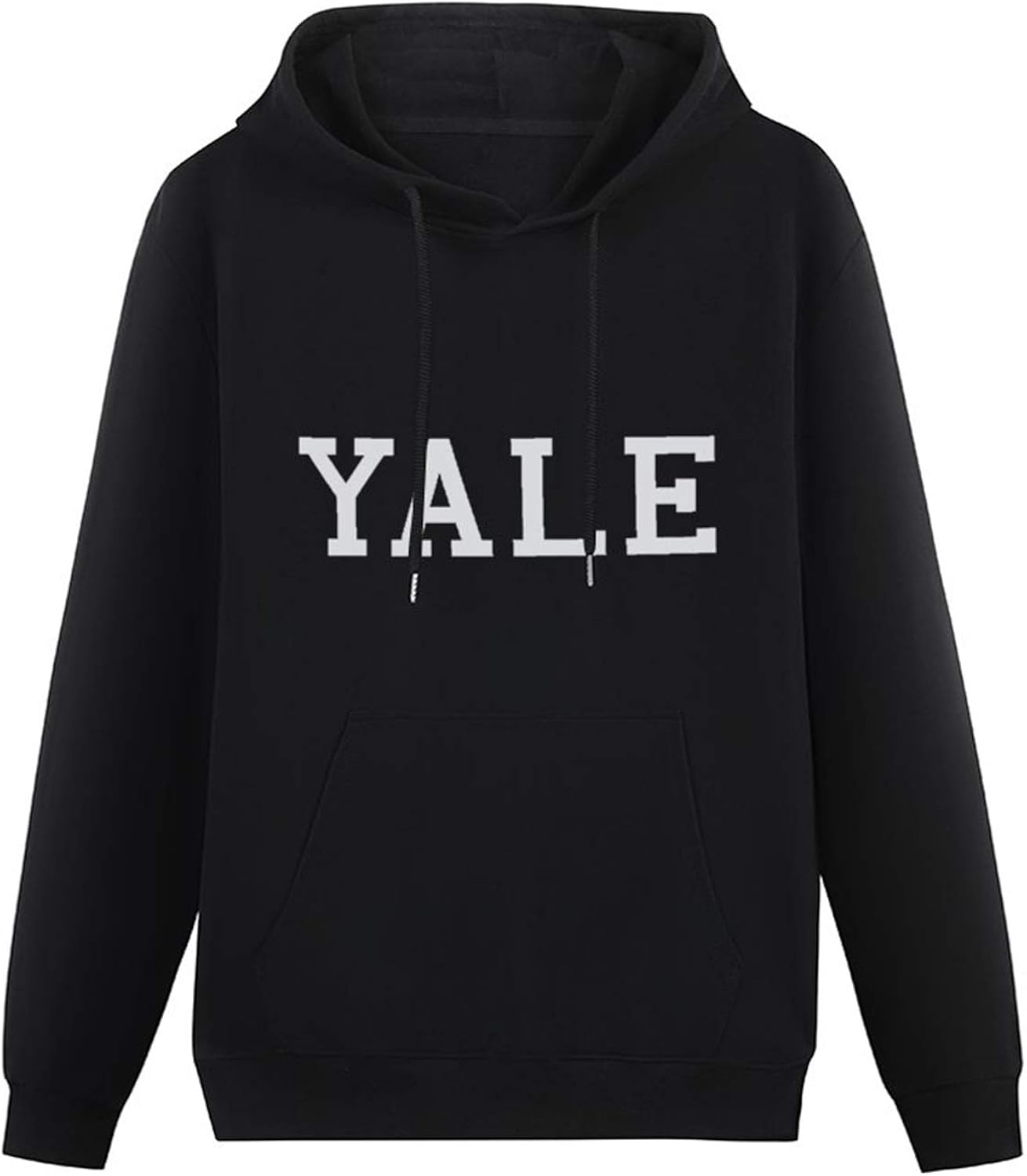 Jianan Mens Sweatshirt Hoodie Yale University Cotton with Logo Hoodies Long Sleeve Pullover