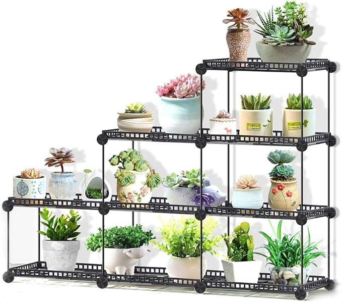 Jardinería Creativa De Hierro Forjado De Flores Carnosas Rack ...