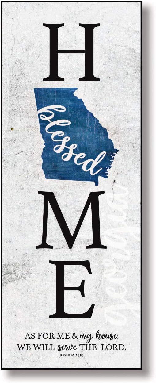 Georgia Home Wood Plaque with Inspiring Quotes 6