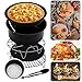 Air Fryer Accessories 7pcs for Phillips Gowise Power Airfryer XL and Cozyna Fit all 3.7QT - 5.3QT - 5.8QT