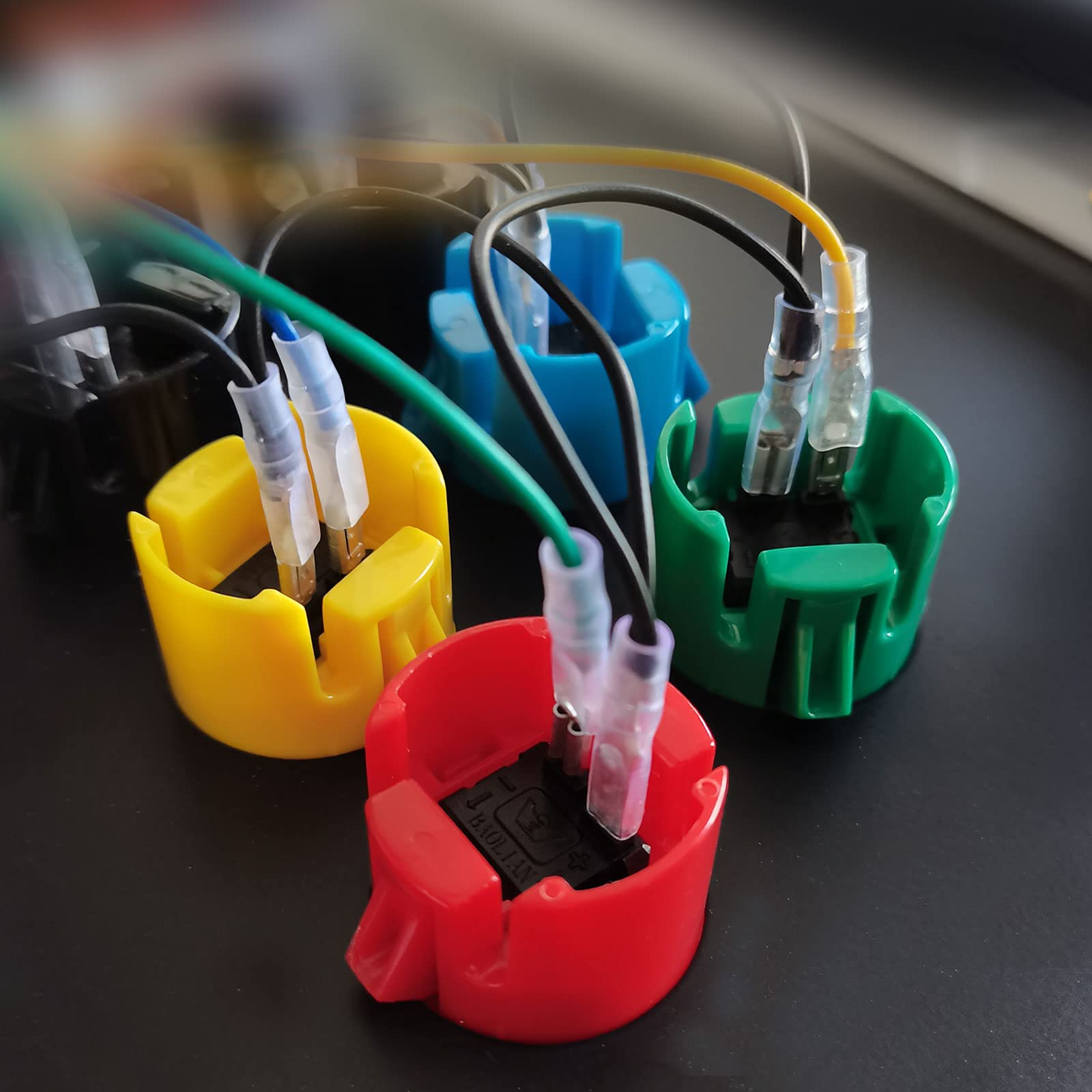 DOYO Arcade Game Console 2 Players Video Game Arcade Fighting Stick for Home, Compatible with NEOGEO Mini/PC/PS Classic/Nintendo Switch/PS3/Android/Raspberry Pi (black)