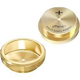 eTone 2pcs Brass Metal Battery Adapter for Older Film Camera Exposure Meters MR9 PX625 PX13