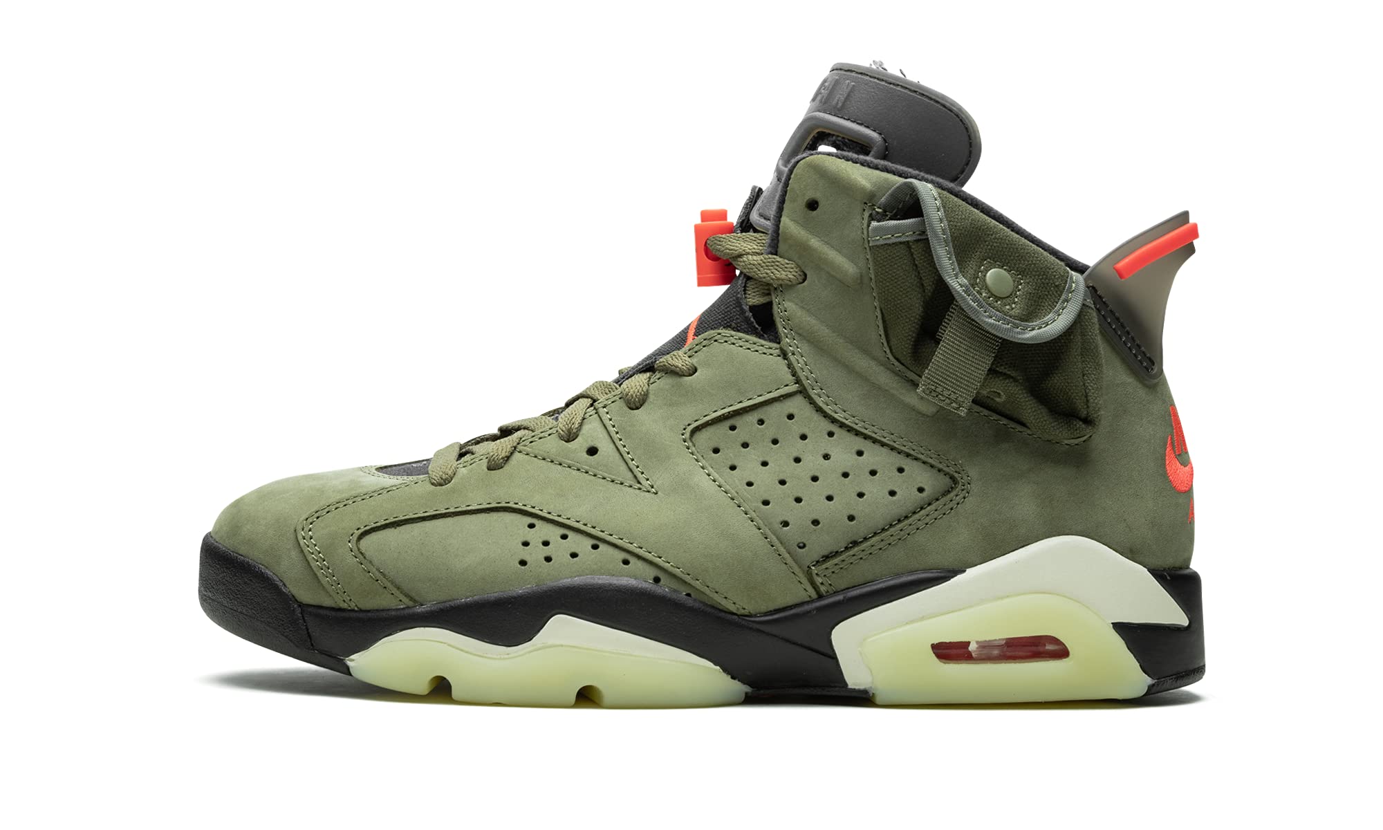 Jordan Hombres Air 6 Retro CN1084 200 Cactus Jack - Travis Scott - Talla 9.5
