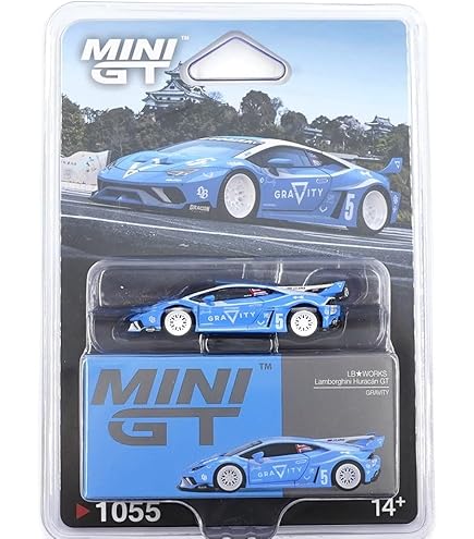 Mini GT Lamborghini Huracán STO Viola Pasifae - Die-cast Car Model