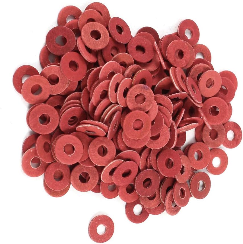 Aexit 3mmx8mmx0.7mm Insulated Washers Fiber Insulating
