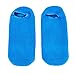 BelleSha Spa Moisturizing Gel Socks For Dry Feet And Ankles - Helps Repair Cracked Skin And Softens Feet (Navy Blue)