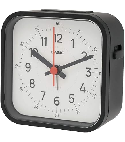 ■美品■80's CASIO カシオ 置時計 ボイスクロック ポストモダン Amazon.com: Casio Radio Analog Clock Steady Light TTM-160NJ-8JF