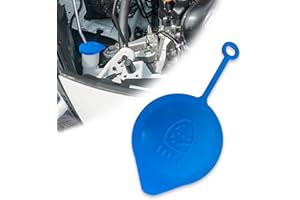KEVWR Windshield Washer Bottle Cap Small Ring Lid Cover, Compatible With Honda Accord Civic CRV CRX, 38513-SB0-961, Windshield Wiper Fluid Cap Replacement Cap, Blue