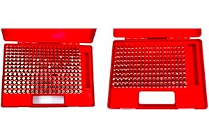 HHIP 4101-0050 440 Piece M1 and M2 Precision Pin Gage Sets, .061"-.500"