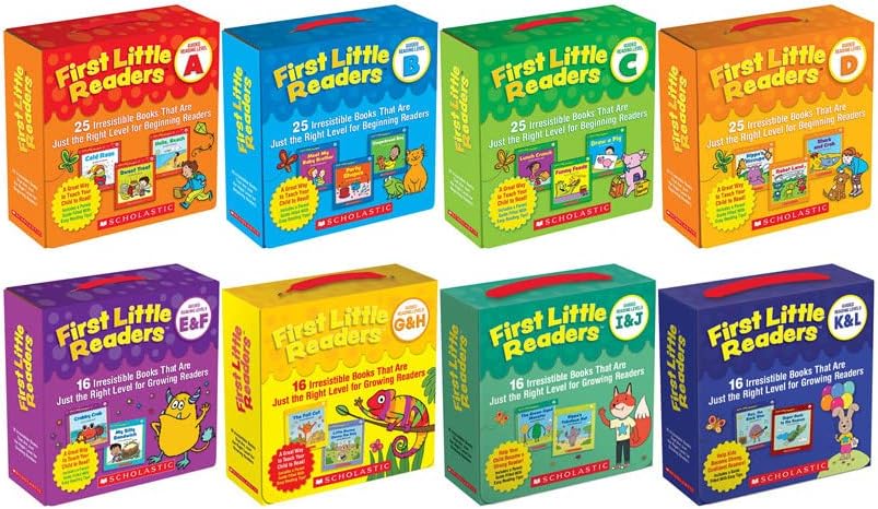 Amazon.com: First Little Readers Complete Set (6 packs) - Guided