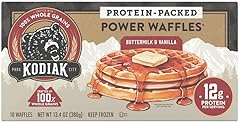 Kodiak Cakes Power Waffles, Buttermilk & Vanilla 13.4oz (Frozen)