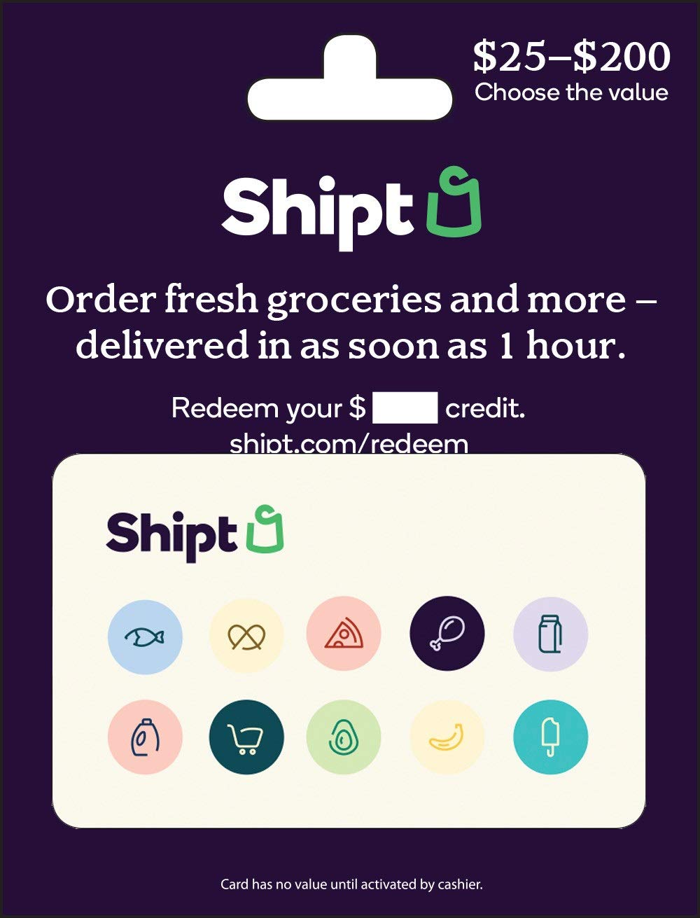 Amazon Shipt Gift Card 99 Gift Cards