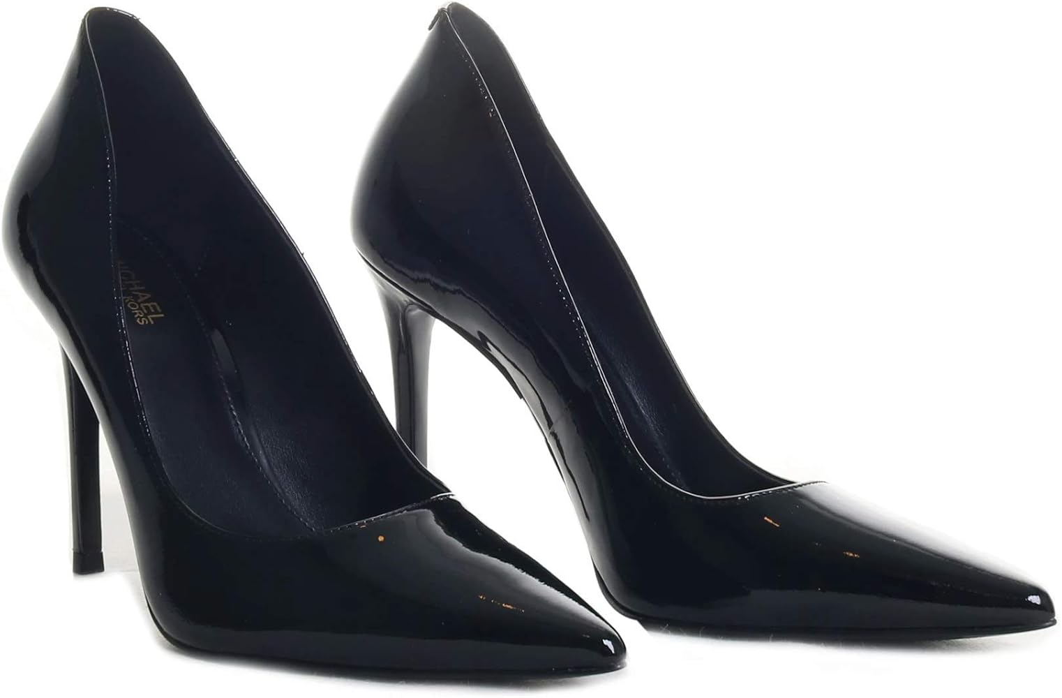 michael kors black patent pumps