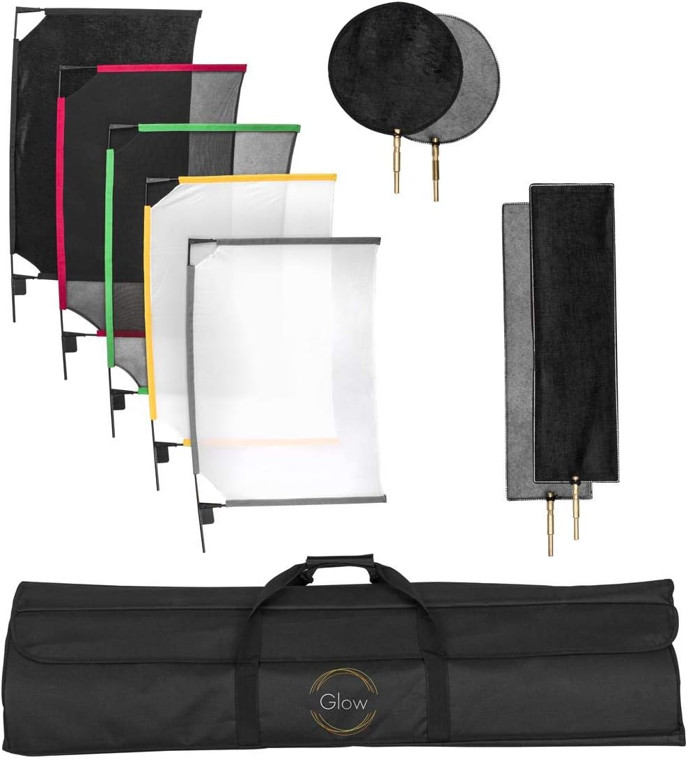 Glow Portable Frame Scrim Kit Complete Studio Flag and