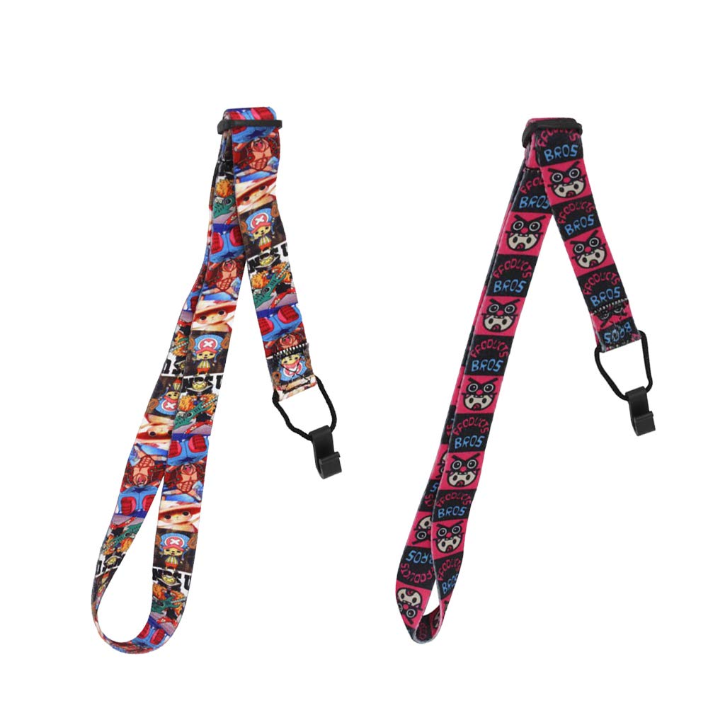 Homyl 2Pcs Ukulele Gurt Tragegurt Gitarrengurt, Retro Ethnic Style