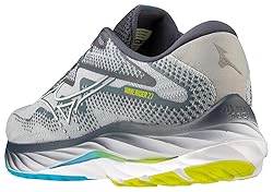 Mizuno Men's Wave Rider 27 Running Shoe, Pearl