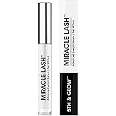 Miracle Lash - Serum for Eyelash Growth - Lash Enhancing Serum to Nourish, Hydrate & Strengthen Lashes – Helps Brittle, Damaged Lashes Look Thicker, Fuller & Longer – Gentle Formula