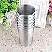 UName Set of 6,17.6oz Stainless Steel Pint Cups,Party Cups,Large Cups,Camping Cups UN065