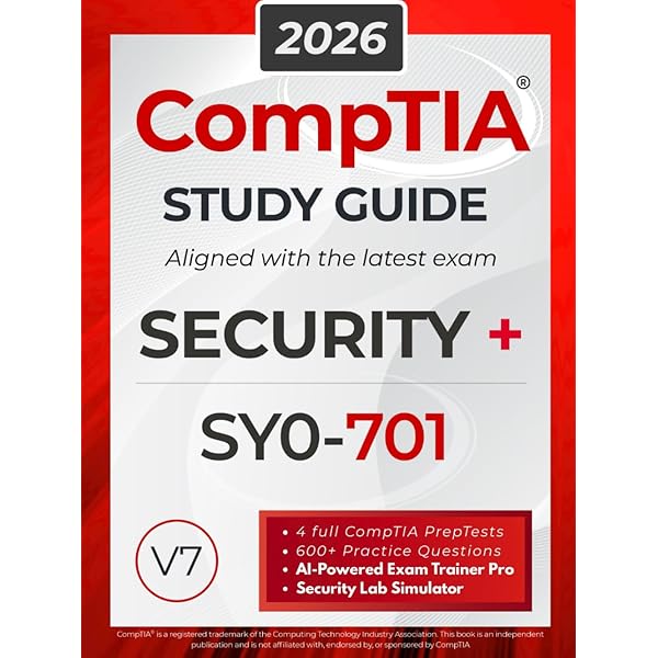 Amazon.com: CompTIA Security+ SY0-701 Study Guide: The All in One