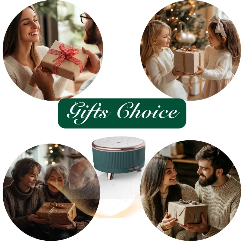 for Mom from Daughter Son Kids,500 ML Essential Oil Aromatherapy Diffuser - Quiet, Long-Lasting Aroma - Room Diffuser for Home, Office, and Large Rooms