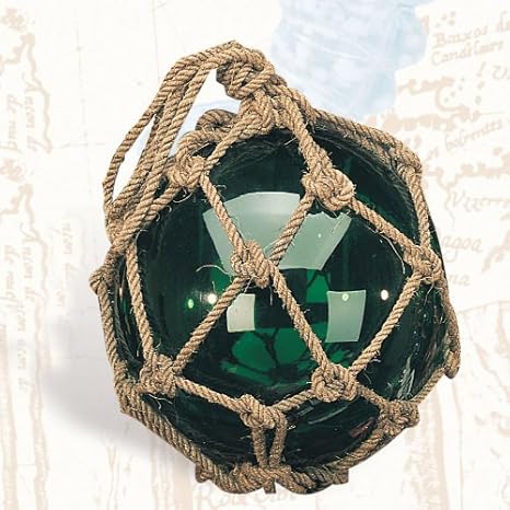 Glass buoy with rope Clearance