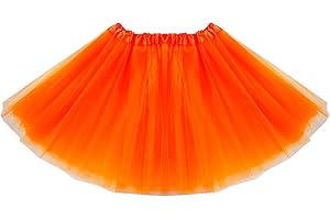 SUFEINI Girl Tutu Skirt, 3-Layer Tulle Princess Ballet Dress Baby Skirt Dress Up Princess Dance Party for 3-10 Years Old