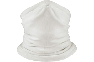 B BINMEFVN Polar Fleece Neck Warmer - Windproof Winter Neck Gaiter Cold Weather Face Mask For Men Women - 1 Pack