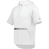 Russell Athletic Legend Tech Fleece Hoodie - Warm, Breathable Cage Jacket with Pocket - Outdoor & Everyday Comfort!