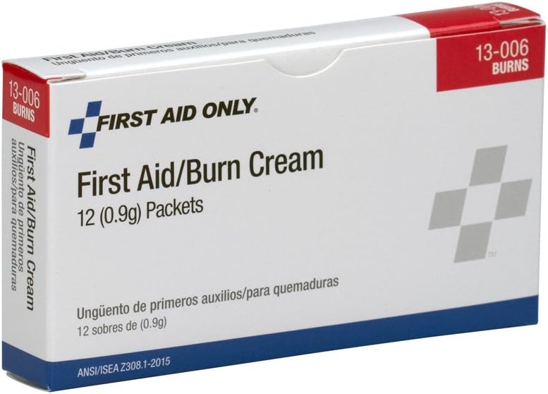 First Aid Only 13-006 First Aid/Burn Cream Packet (Box of 12): Health & Personal Care