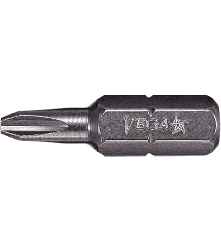 VEGA 100pc Professional Grade Philips #2 Power Tool Screwdriver