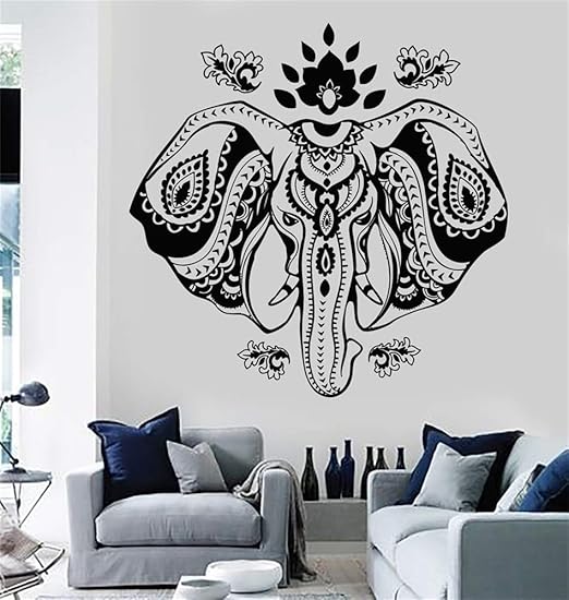 Stickers Muraux Muraux Citations Et Proverbes Tete D Elephant