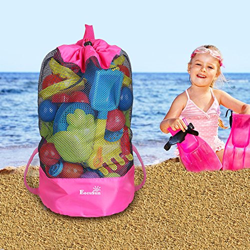 Strandtasche Für Spielzeug - Praktischer Netzbeutel Für Familien