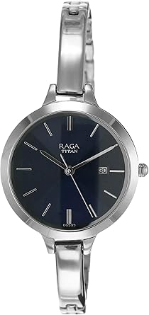Titan raga analog blue dial women's Clearance