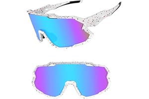 Tunfund Vipers Sunglasses Men Women,Cycling glasses,Polarized Sports Sunglasses for Bike Fishing Running and Climbing UV 400