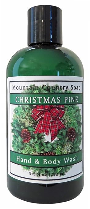Amazon.com : Christmas Pine Hand & Body Wash - 9.5 oz. : Bath And