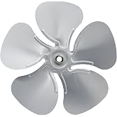 FB99100 Attic Fan Blade Propeller 12" 32 Degree 5 Blade for 1/2" shaft Metal Fan Blade Replacement &amp; attic fan blade