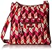 Vera Bradley Women's Cotton Hipster Crossbody Purse, Bohemian Chevron, One Size
