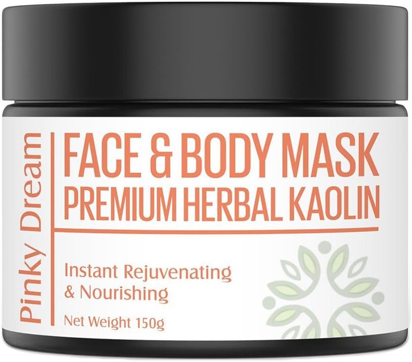 AMERTA Pinky Dream All Natural Face and Body Mask, Rejuvenating & Nourishing, With Kaolin, Roselle, Papaya, Coconut, and Tea Tree Oil