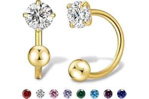 3mm Small Huggie Half Hoop Earrings for Women Men Girls Hypoallergenic Minimalist Tiny Cartilage Stud Earrings with Ball Scre