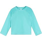 Gerber Unisex Baby Toddler UPF 50+ Long Sleeve Rashguard Swim Shirt