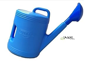 KR STORE(TM) 5 Liter Garden Plants Watering Can, Blue / 5-Liter Premium High-Grade Plastic Watering Can/Gardening Tools/Handle for Extra Durability