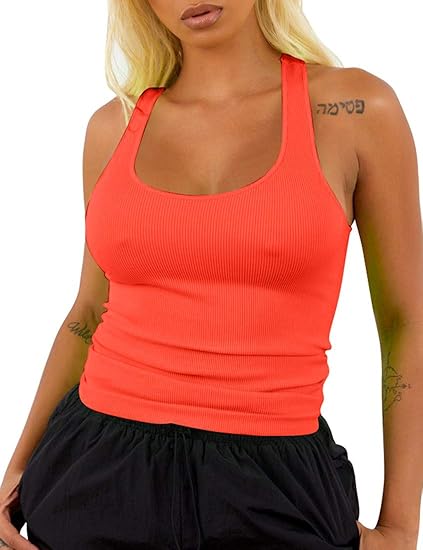 square neck tank top amazon