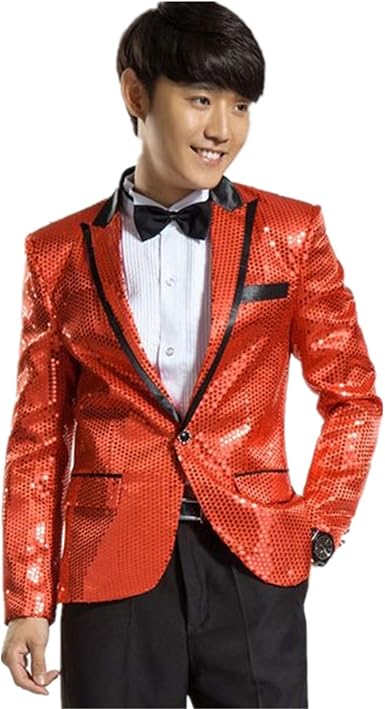 red blazer and pants set