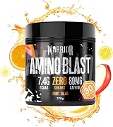 Warrior Amino Blast BCAA Powder 270g Fruit Salad 5g BCAAs per serve view 2