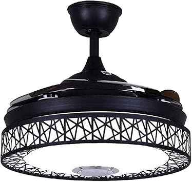 Senhome 42 Inch Ceiling Fan With Light And Remote Led Three Light