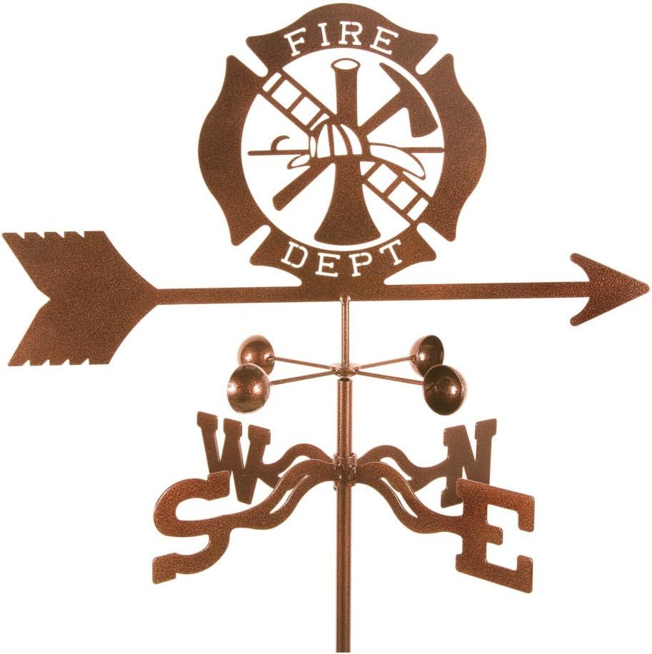 Weathervanes - EZ Vane Fire Department Weathervane