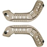 DLP Tactical ARC Rail Kit for ACH MICH Helmets | Universal Side Mount System for Lights, Cameras &amp; Gear | Easy Install High-Strength Polymer Rails | Compatible with Fast High Cut Combat Headgear