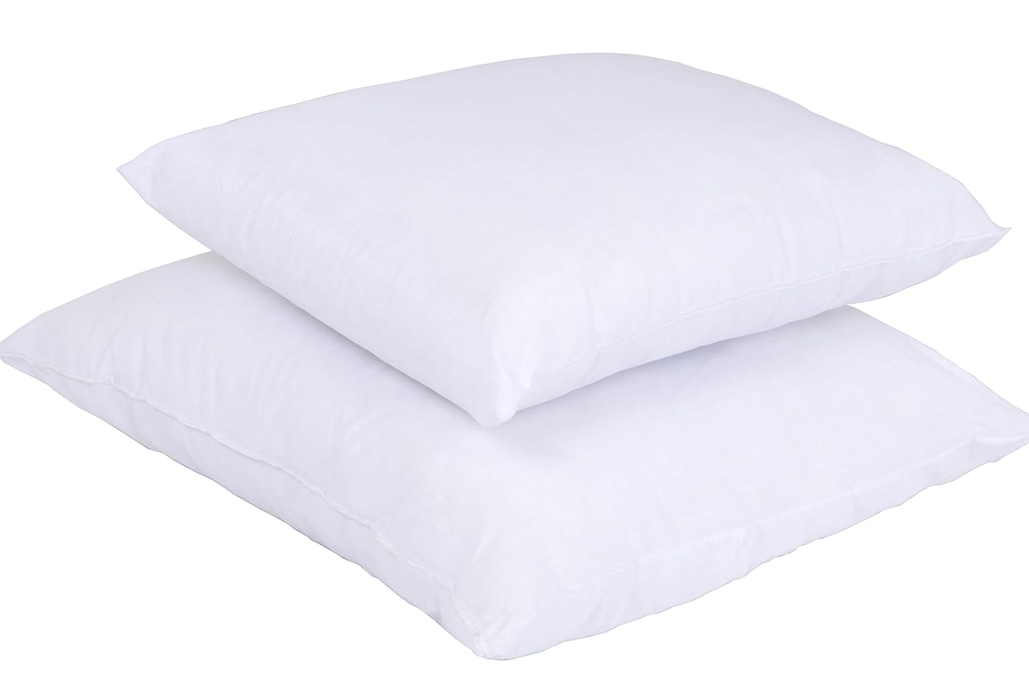 Premium 18" Square Extra Plump Cotton Blend Cushion Insert Pads PACK OF SIX Made in the UK